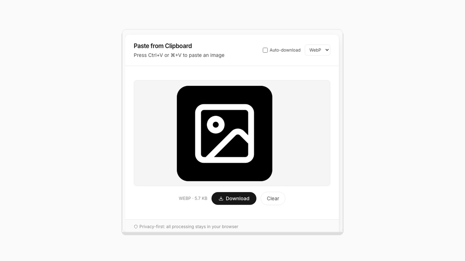 Screenshot of an app icon converted to WebP with transparency preserved